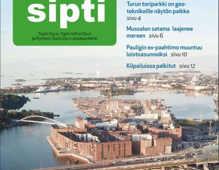 Sipti-asiakaslehti esittelee vuoden 2018 projekteja